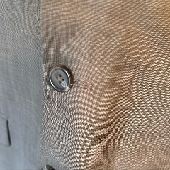 Lauren Ralph Lauren Light Brown Blazer Jacket – Men’s 44R Classic Style - Picture 4 of 10